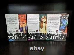 Museum of Terror English Manga Complete Series Set Volumes 1-3 Junji Ito OOP
