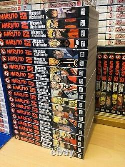 NARUTO 1-72 BOX SET 1 + EXTRAS Manga Set Collection Complete Run Volumes ENGLISH