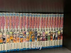 NARUTO Japanese Version Jump Comics Manga Complete Set 1-72 USED