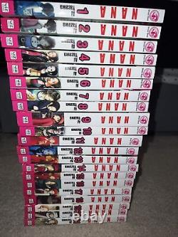 Nana manga Complete english full set Volumes 1-21 VIZ media