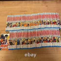 Naruto Comics Vol. 1-72 Complete Lot Full Set Manga Japanese Edition Fedex