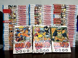 Naruto Complete set comics Japanese Language Var Vol. 1-72 manga anime Used