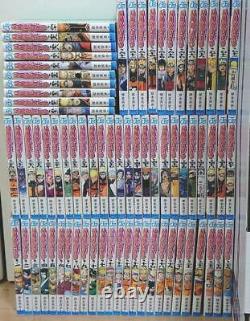 Naruto Japanese language Vol. 1-72 set Manga Comics Full Complete