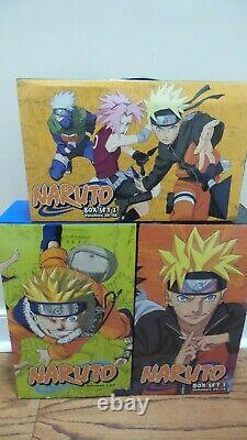 Naruto Manga Box Set 1-3 Complete Vol 1-72 English No Wear