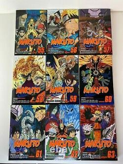 Naruto Manga COMPLETE Vol. 1-72 ENGLISH NEW