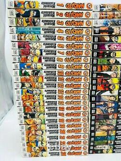 Naruto Manga English Complete Set #1-72 Comics Graphic Novels NewithUsed Kishimoto
