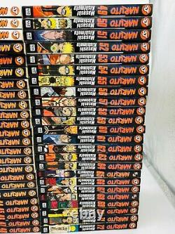 Naruto Manga English Complete Set #1-72 Comics Graphic Novels NewithUsed Kishimoto