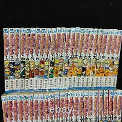 Naruto Manga Japanese Comics Complete Set vol. 1-72 Used (language/Japanese)