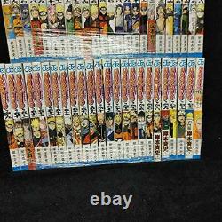 Naruto Manga Japanese Comics Complete Set vol. 1-72 Used (language/Japanese)