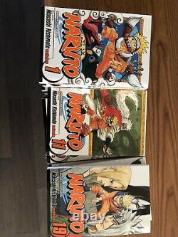 Naruto Manga Lot English Part One Complete Vol 1-27