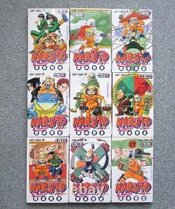Naruto Vol. 1-72 Complete Comics Set Japanese Ver Manga