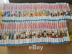 Naruto Vol. 1-72 Manga Complete Lot Full Set Comics Japanese Edition Free Ship