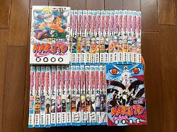 Naruto Vol. 1-72 complete set Manga Comics Masashi Kishimoto Japanese Language