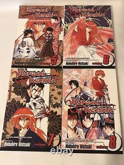 Near Complete Set Lot 27 Of 28 Rurouni Kenshin English Manga (Missing Vol 18)