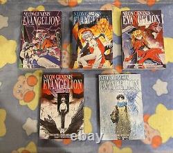 Neon Genesis Evangelion 3 in 1 Manga Set in English COMPLETE Great Condition