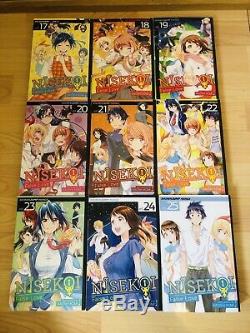 Nisekoi False Love 1-25 Manga Collection Complete Set Run Volumes ENGLISH RARE