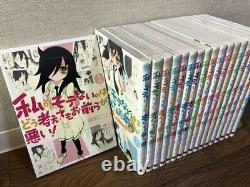 No Matter How Watamote VOL. 1-18 Complete set Comics Manga
