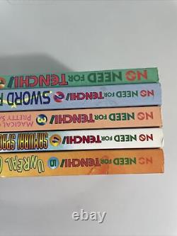 No Need for Tenchi Volume 1-12 complete set Manga English Hitoshi Okuda