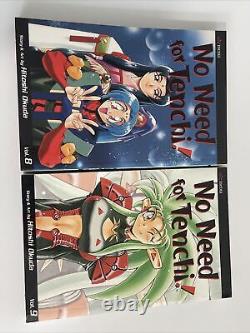 No Need for Tenchi Volume 1-12 complete set Manga English Hitoshi Okuda