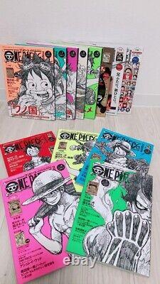 ONE PIECE magazine Vol. 1-15 Complete set anime manga comics Japanese Ver. Used
