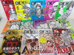 ONE PIECE magazine Vol. 1-15 Complete set anime manga comics Japanese used