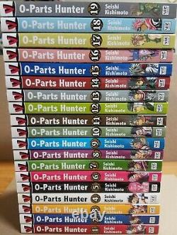 O-Parts Hunter Manga Vols 1-19 Complete set English Graphic Novel Lot Brand New