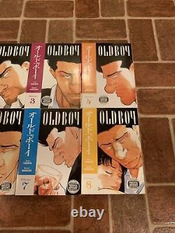 Oldboy Volumes 1-8 English Manga Garon Tsuchiya Complete Series Rare Dark Horse