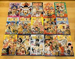 One Piece 1-83 Manga Collection Complete Set Run Volumes ENGLISH RARE