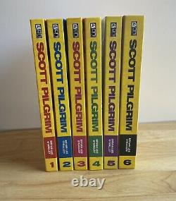 Oni Press Scott Pilgrim Full Color Hardcover Complete Set Volumes 1-6 OoP Rare