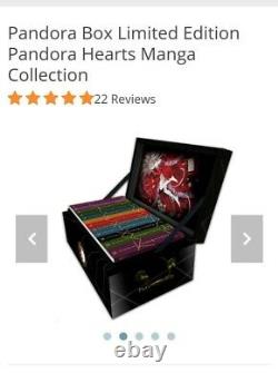 Pandora Hearts Box set complete 12 English Books New Manga READ DESCRIPTION
