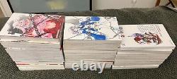 Pandora hearts 24 volume complete manga set (English) & 3 Guides (Japanese) Rare