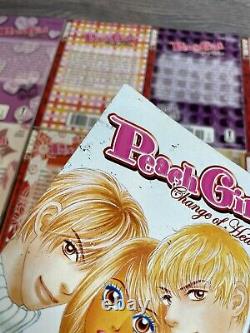 Peach Girl Change of Heart Volume 1 2 3 4 5 6 7 8 9 10 Complete Manga Miwa Ueda