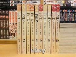 PhD PHANTASY DEGREE 1-10 Manga Collection Complete Set Run Volumes ENGLISH RARE