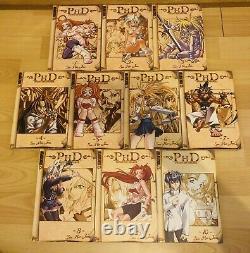 PhD PHANTASY DEGREE 1-10 Manga Collection Complete Set Run Volumes ENGLISH RARE