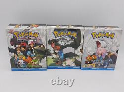 Pokemon Black And White Box Set 1 2 3 Manga English Complete Set Vol 1-20