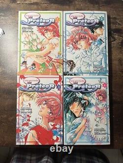 Pretear Manga 1-4 COMPLETE English Junichi Satou OOP! RARE
