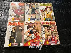 Pretty Face Manga English COMPLETE vols. 1-6 (UNREAD)