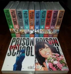 Prison School Manga ENGLISH 14 Volumes Brand New 1-14 Complete Set