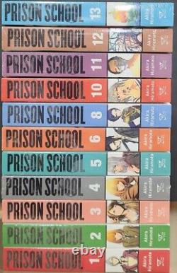 Prison School Vol. 1-14 English Manga Graphic Novels New sealed YP complete set