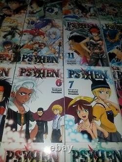 Psyren Complete Manga Series Volumes 1-16 English Shonen Jump Viz Pre-owned Set