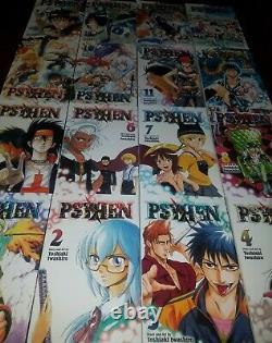 Psyren Complete Manga Series Volumes 1-16 English Shonen Jump Viz Pre-owned Set