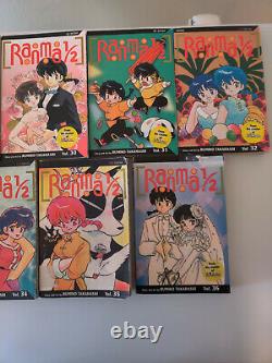 RANMA 1/2 Manga Complete Collection 1-36 plus bonus English G-VG
