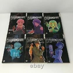 RARE Future Diary Near Complete Set Manga Comic Graphic Book Lot Vol 1-9 English