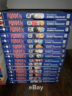 Ranma 1/2 Complete Manga Vol. 1-36 Rumiko Takahashi English COMPLETE BOOK SET