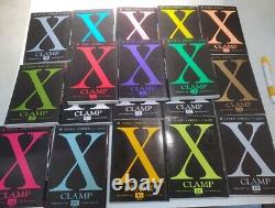 Rare ALL 1st Print Edition X Clamp Vol. 1-18 Complete 1992 Japanese Manga Comics