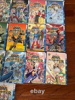 Rave Master Manga Volumes 1-25 English HTF Complete Set of 25 Books