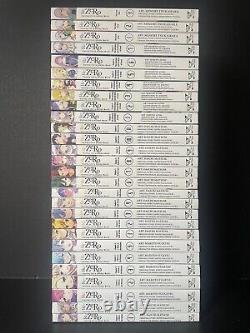 ReZero Manga 28 Volumes Chapters 1-4 + Frozen Bond Complete Set New English