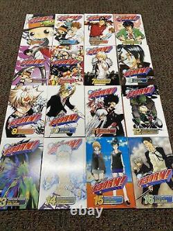Reborn Complete 1-16 Manga Set English Akira Amano Viz Media Shonen Jump Advance