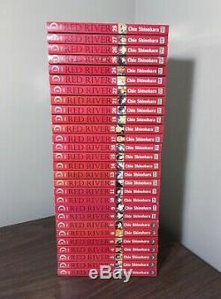 Red River Manga Lot Complete Volumes 1-28 English Viz Chie Shinohara