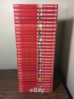 Red River Manga Lot Complete Volumes 1-28 English Viz Chie Shinohara